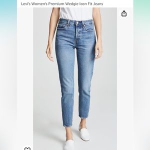 Women’s Levi’s Premium Wedgie jeans